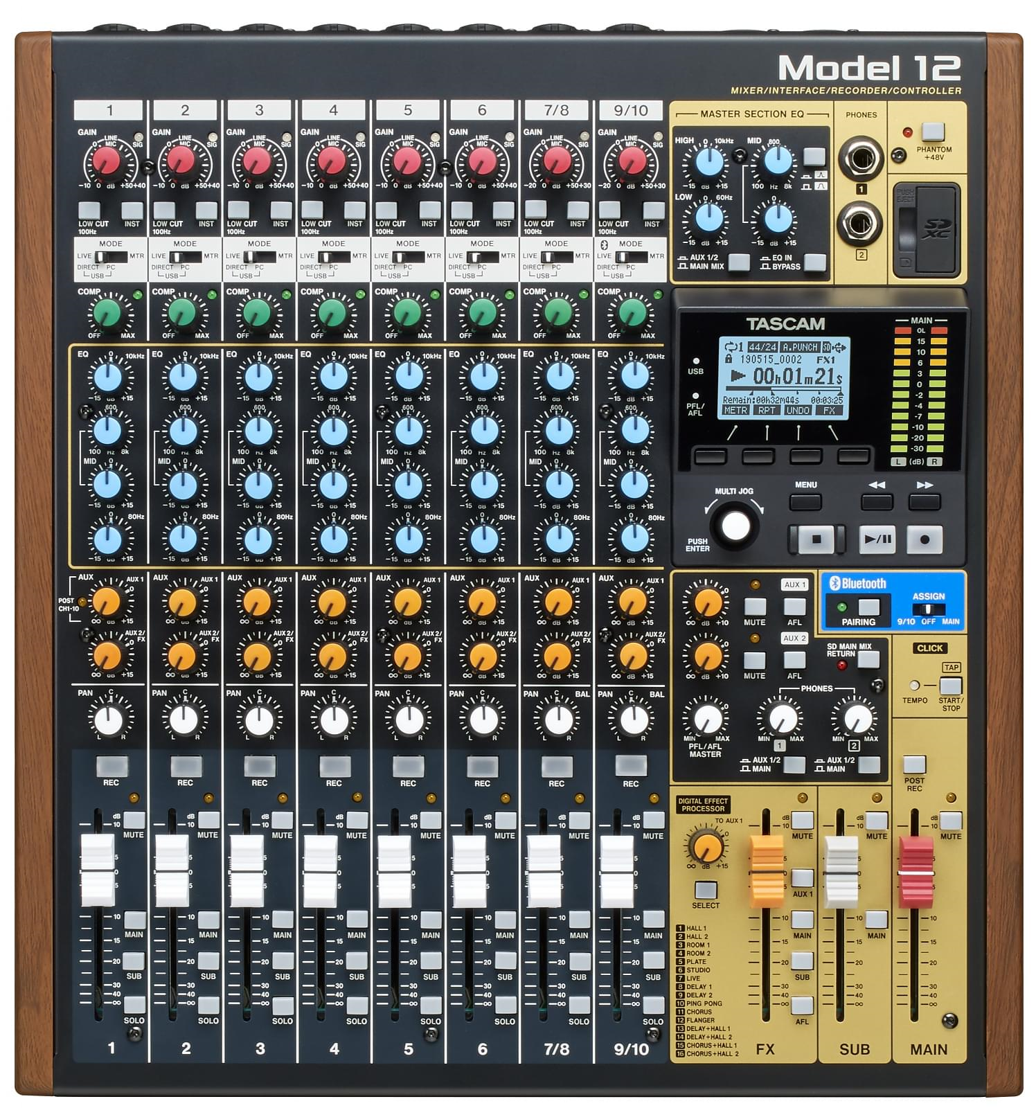 Tascam Model 12 afbeelding
