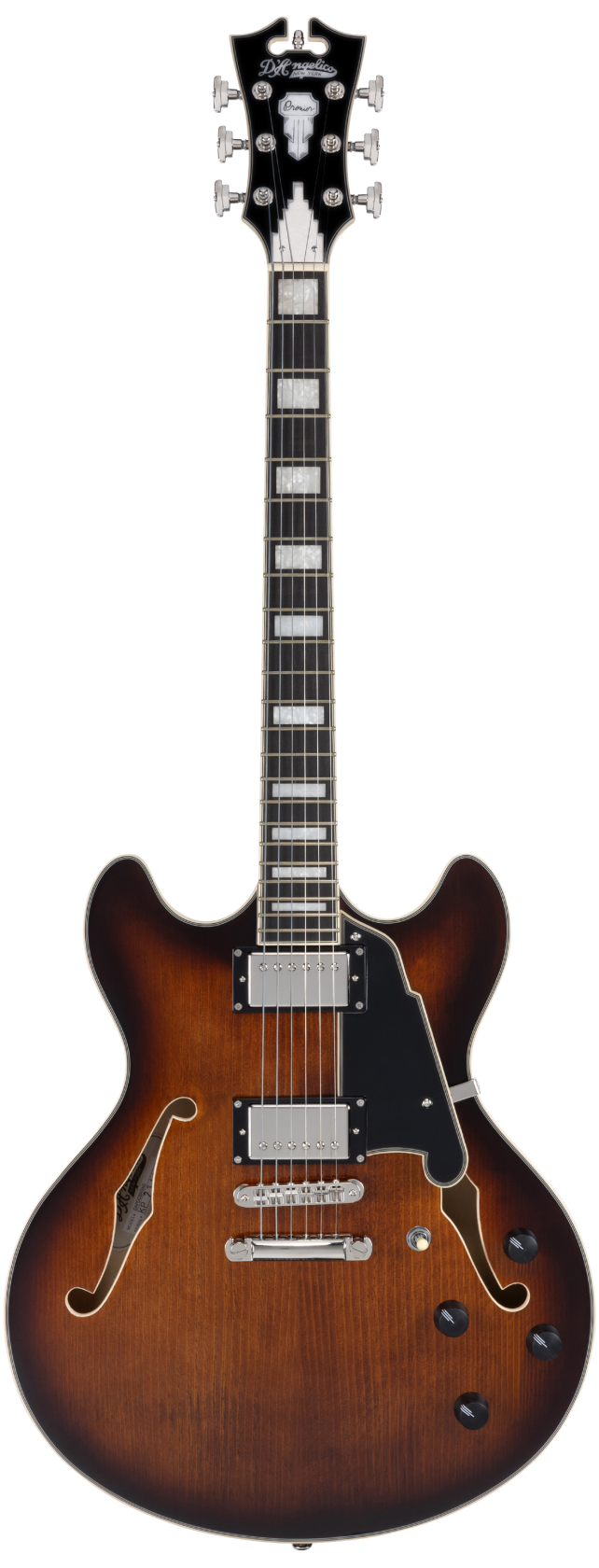 D'angelico Premier DC Brown Burst