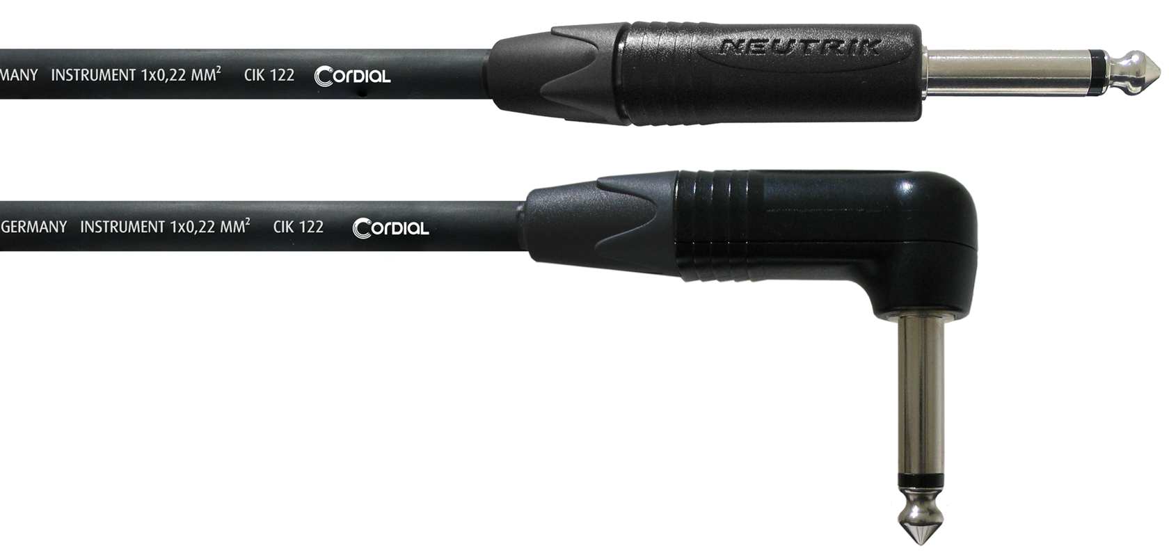 Cordial CPI 9 PR - Instrument kabel, jack - jack haaks, 9 mtr.