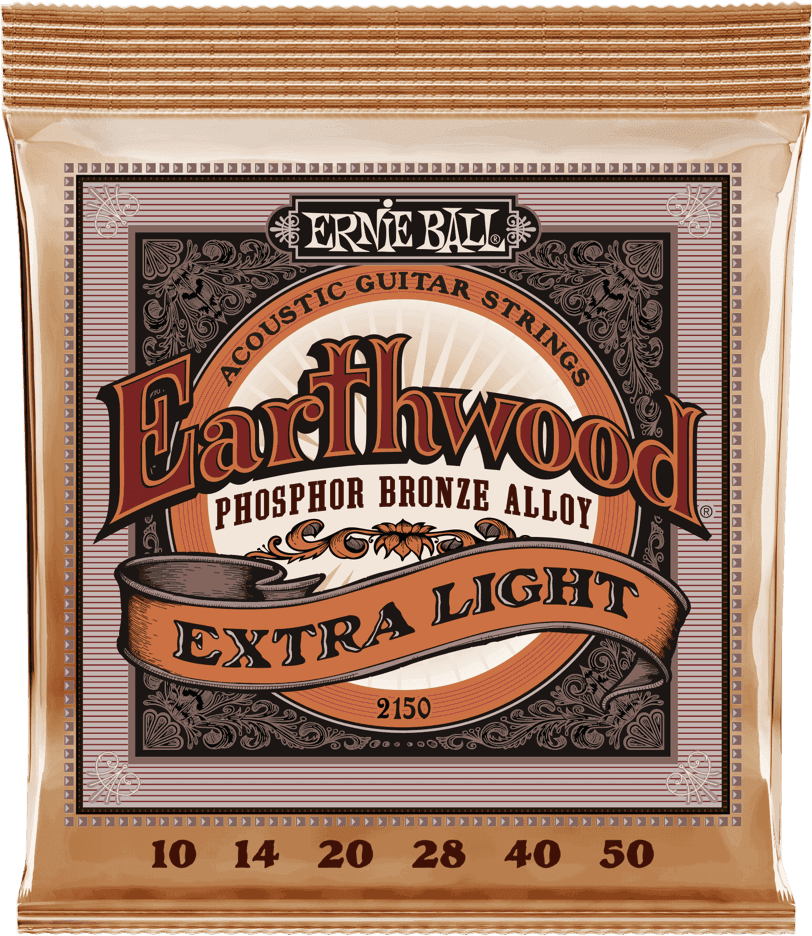 Ernie Ball Earthwood Acoustic Phosphor Bronze Extra Light 2150