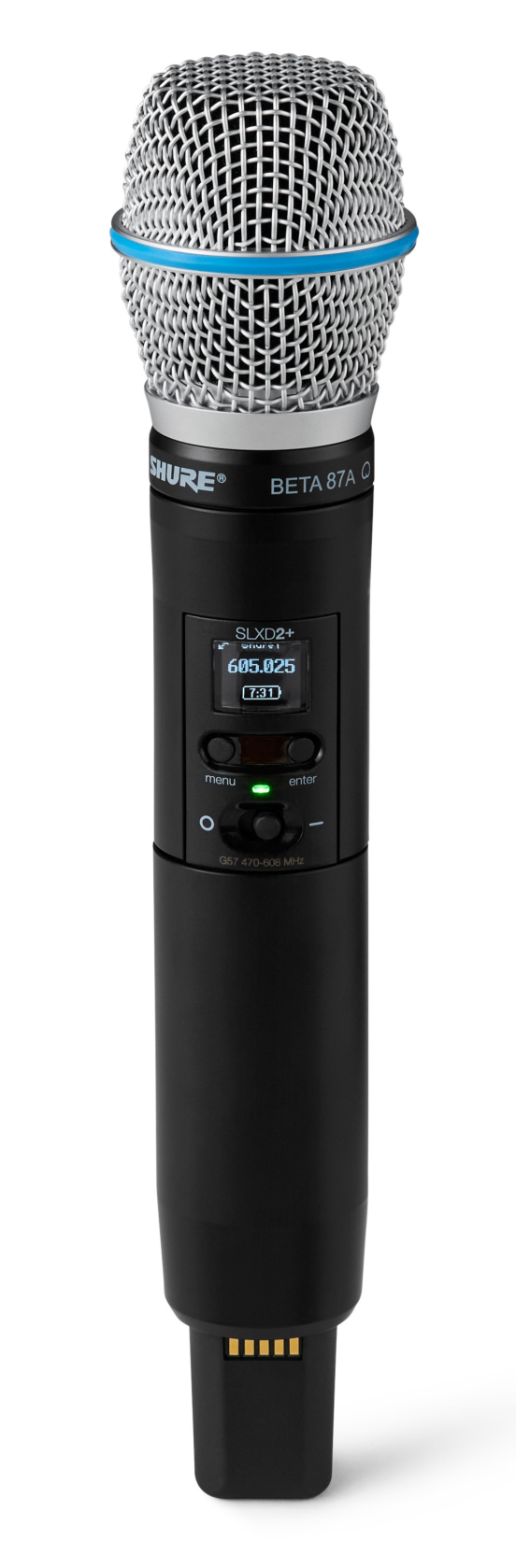 Shure SLXD2+/B87A=-G65