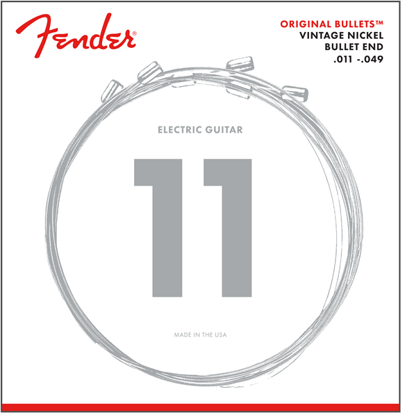 Fender 3150M Super Bullet, Pure Nickel Guitar Strings