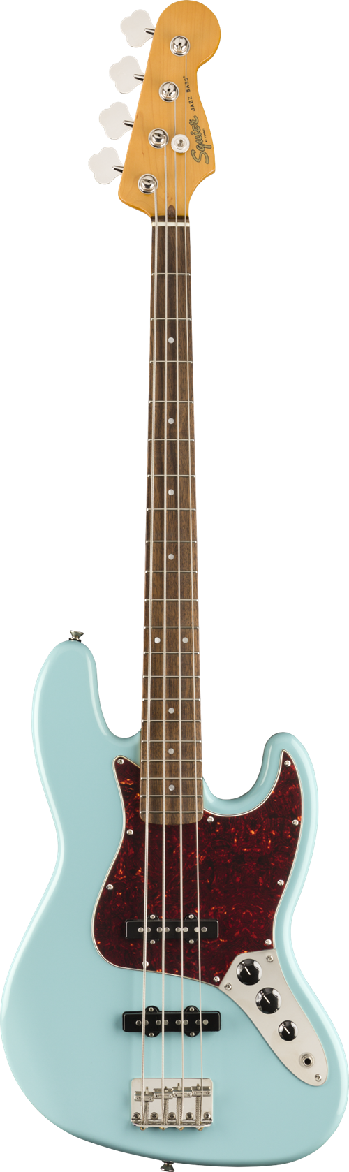 Klundertmusic Squier Classic Vibe '60s Jazz Bass, Daphne Blue aanbieding