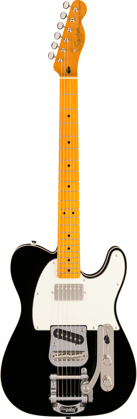 Squier FSR Classic Vibe Custom Telecaster SH Bigsby, Black MN