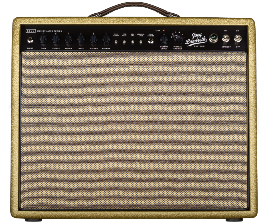 Revv D25 1x12 Combo, Joey Landreth Signature, Gold afbeelding
