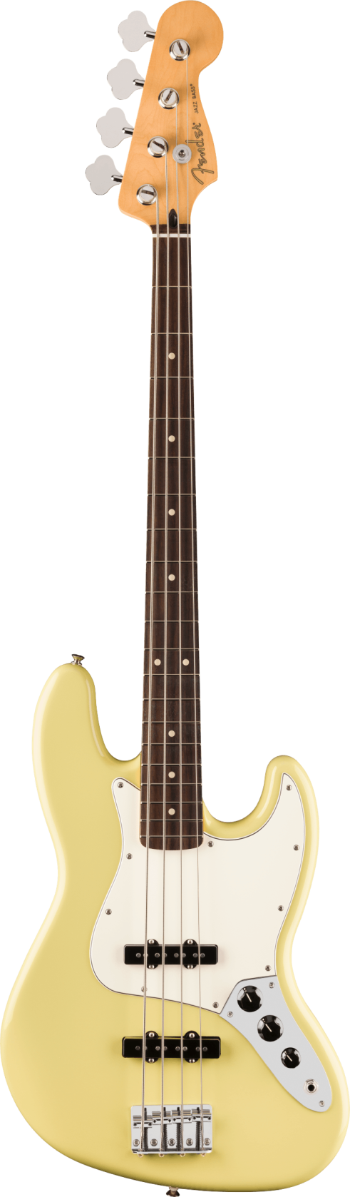 Fender Player II Jazz Bass, Hialeah Yellow RW