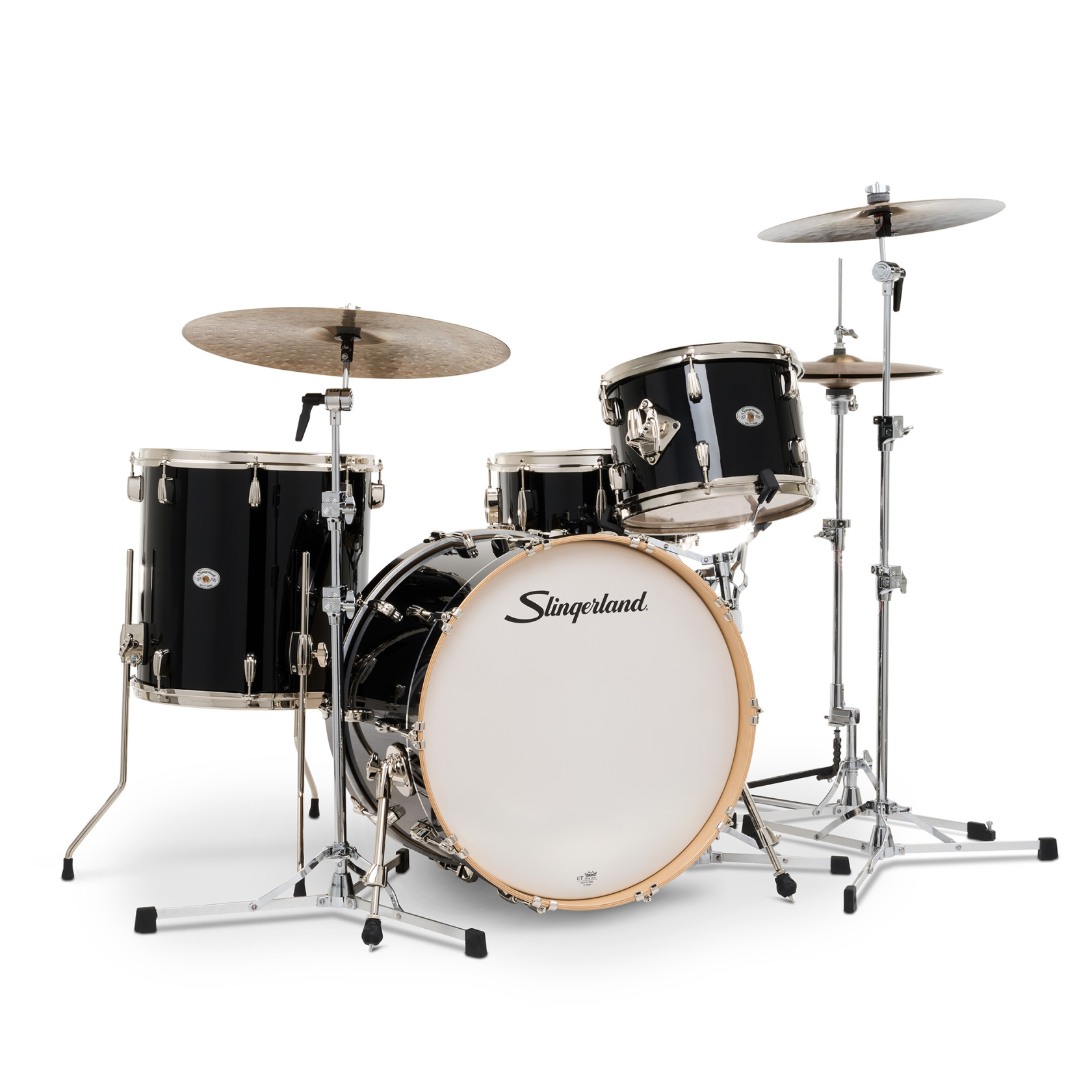 Slingerland Studio King, Del Norte Black Lacquer