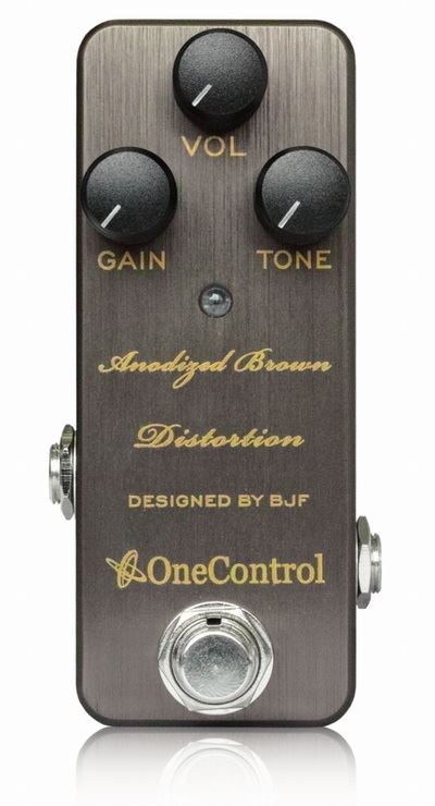 One Control Anodized Brown Distortion afbeelding