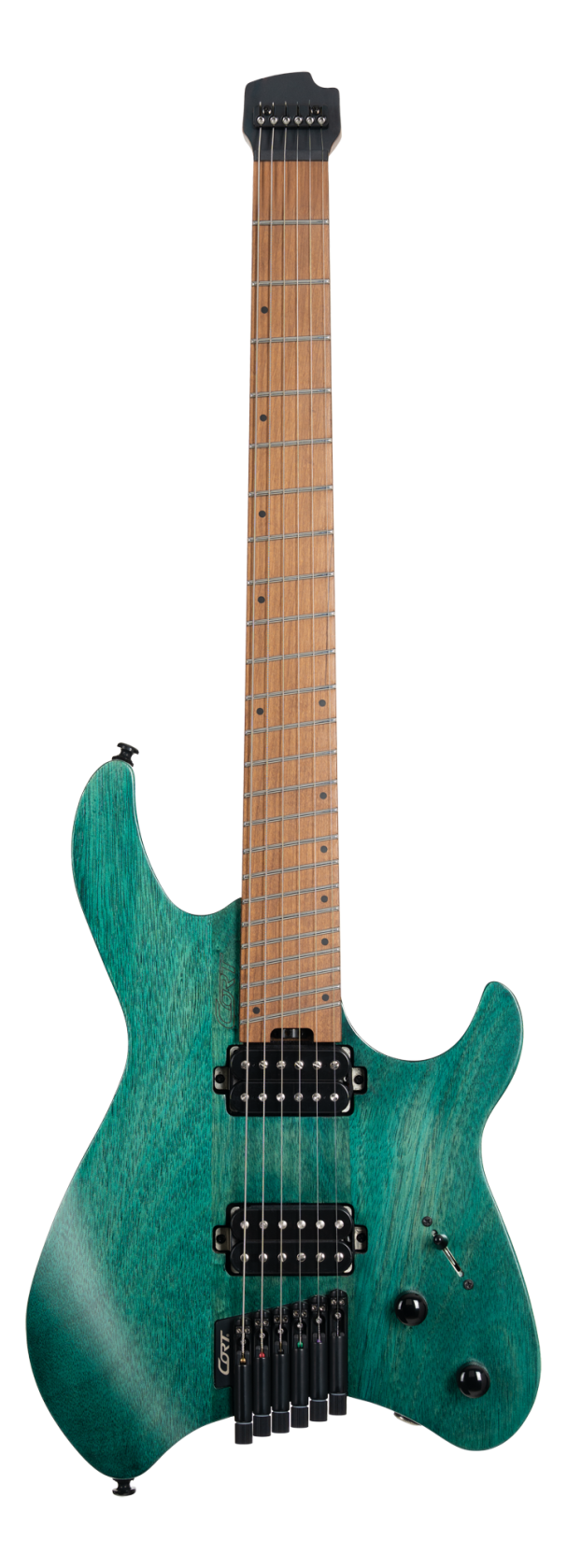 Cort SPACE G6MS - Semi Gloss Trans Turquoise