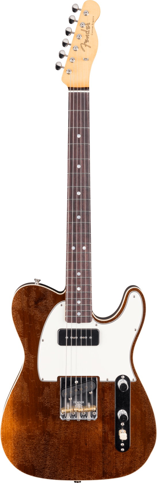 Fender Custom Shop LTD Double Custom Esquire Telecaster DLX Closet Classic, Aged Natural RW afbeelding