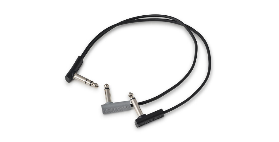 RockBoard Flat patch Y-splitter cable, 30 cm