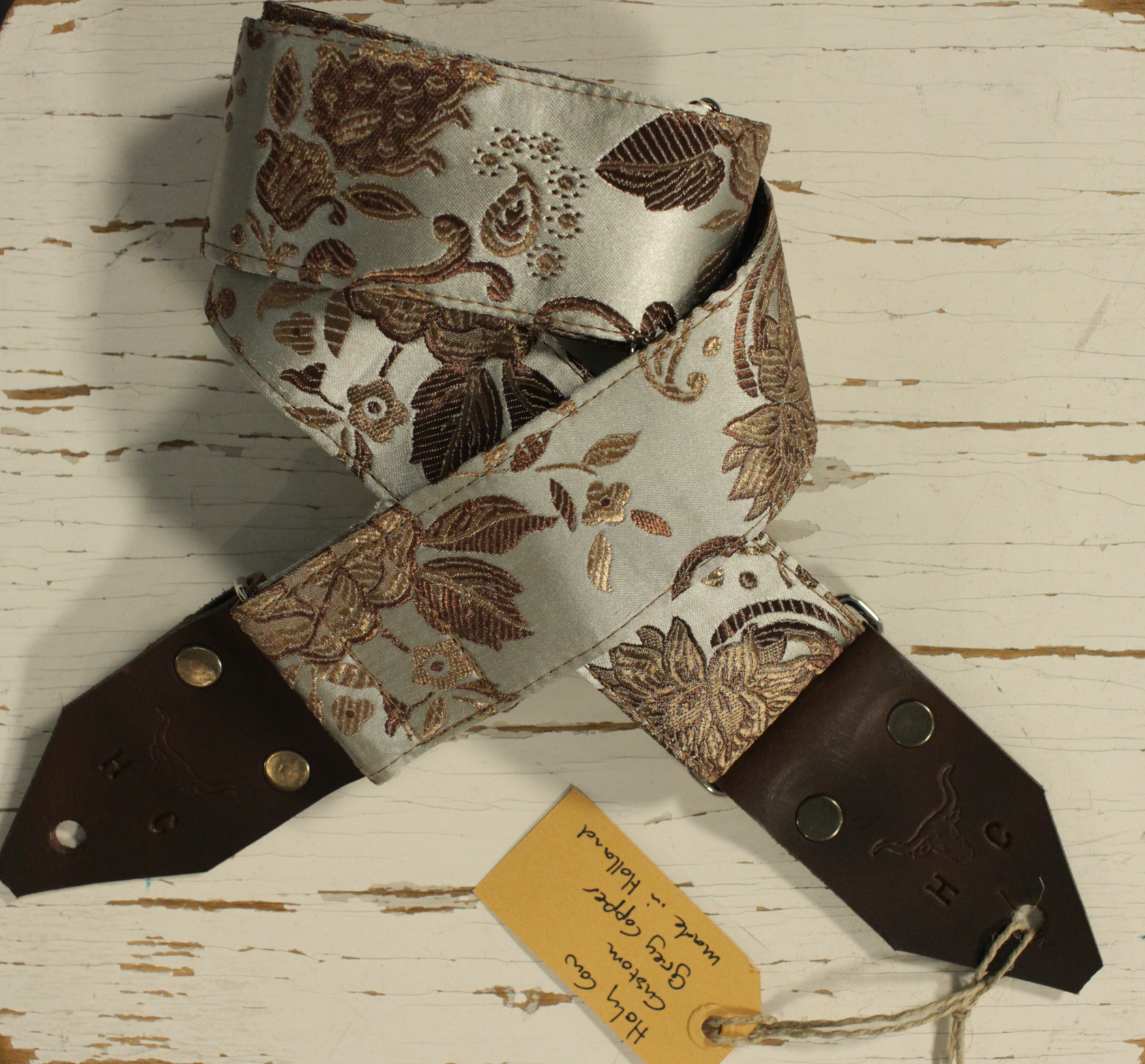 Holy Cow Straps Grey Copper