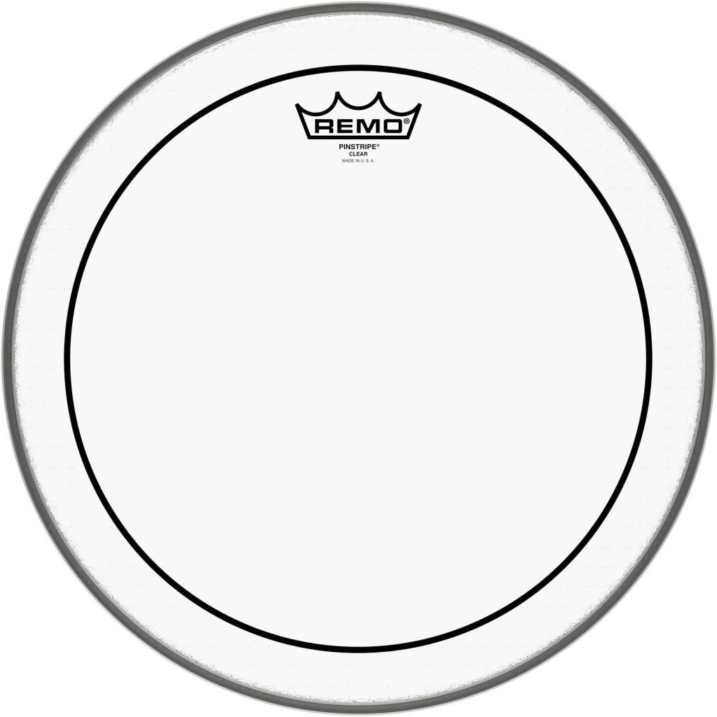 Remo 14" Pinstripe Clear, PS-0314-00