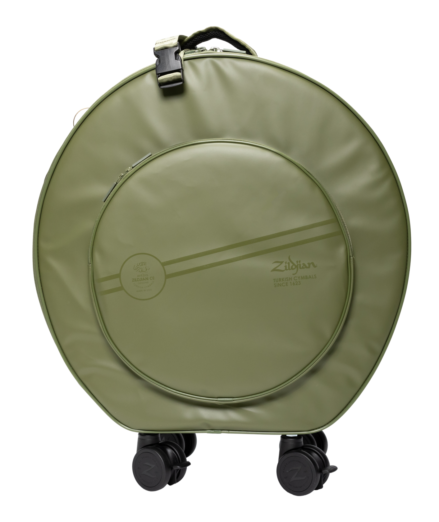 Zildjian Touring 24" Rolling Cymbal Bag Green afbeelding