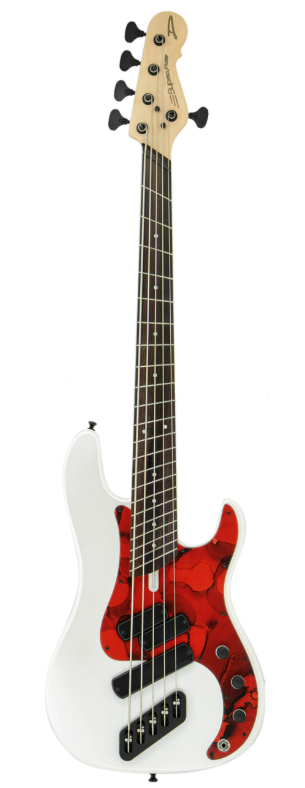 Dingwall SP1 5-String Ducati Pearl White Matte afbeelding
