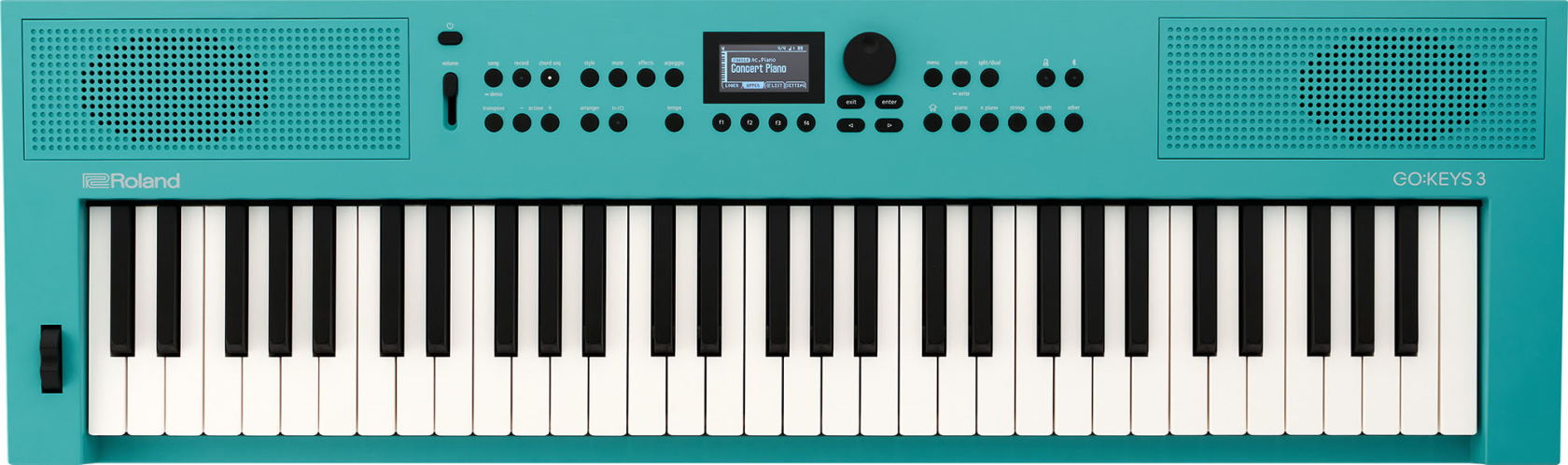 Klundertmusic Roland GO:KEYS 3 Turquoise aanbieding