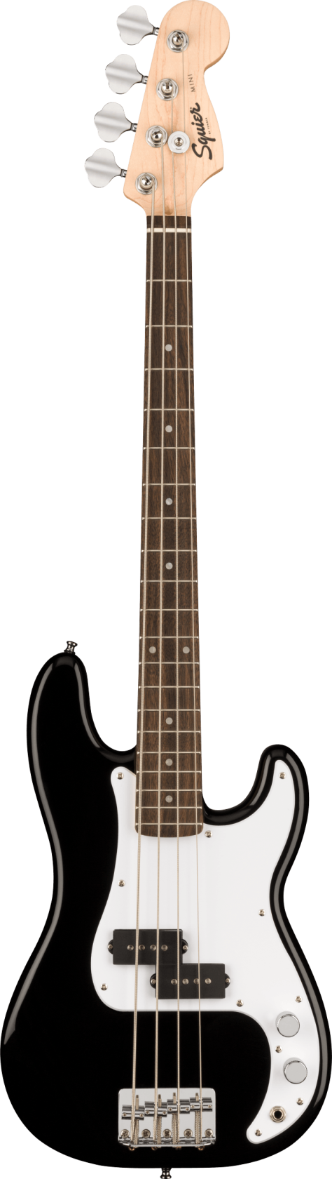 Klundertmusic Squier Mini Precision Bass, Black IL aanbieding