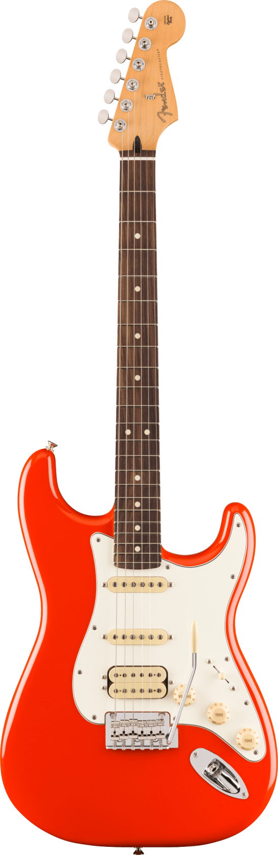 Fender Player II Stratocaster HSS, Coral Red RW