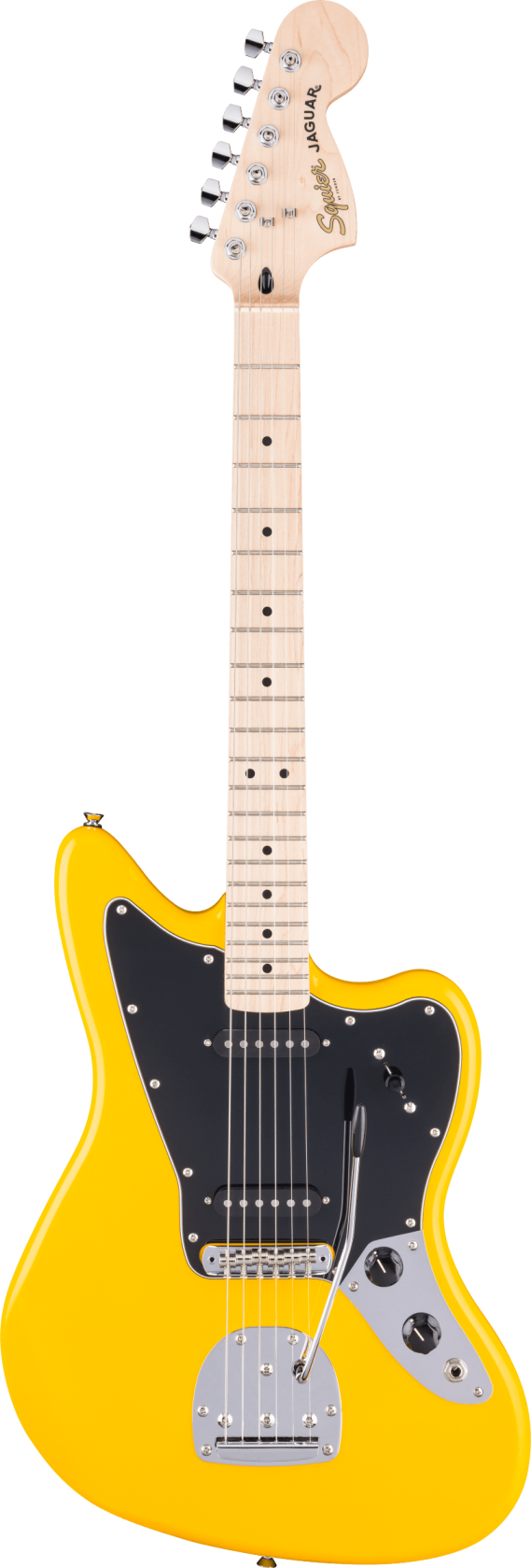 Squier FSR Affinity Jaguar, Graffiti Yellow MN