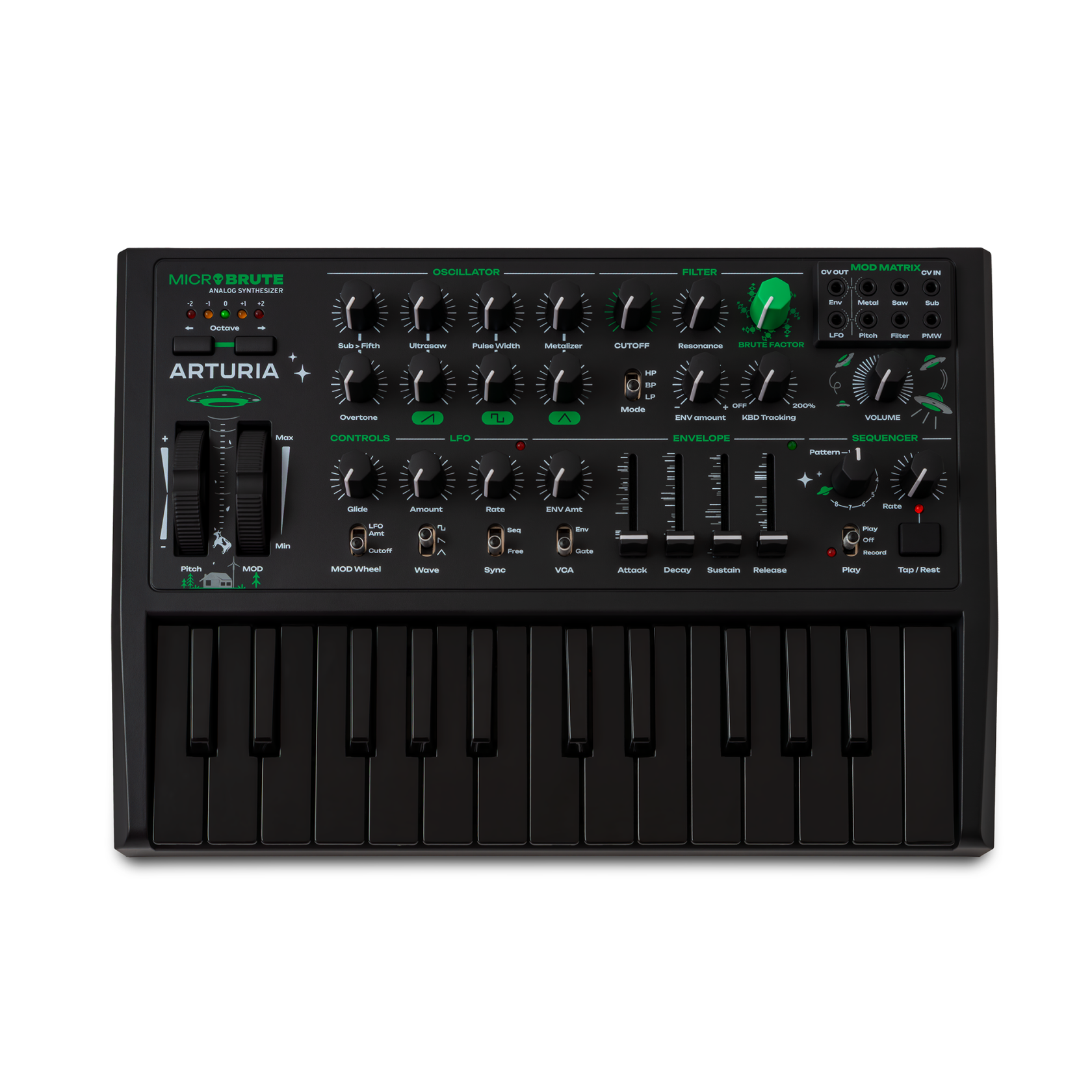 Arturia MicroBrute UFO afbeelding