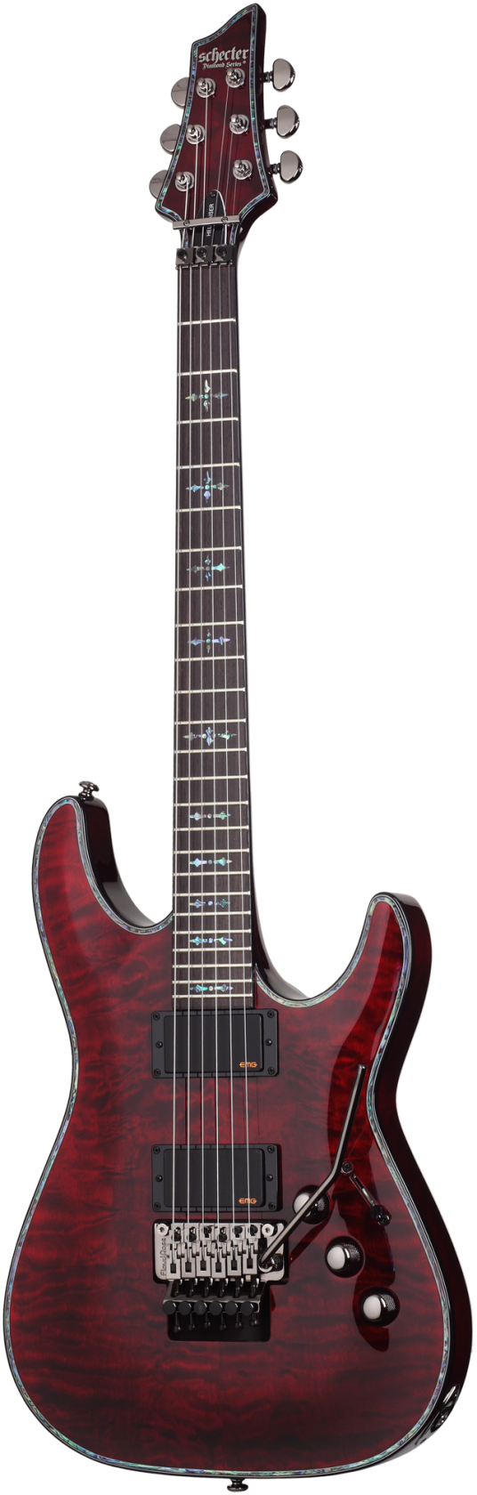 Schecter Hellraiser C1 FR, Black Cherry