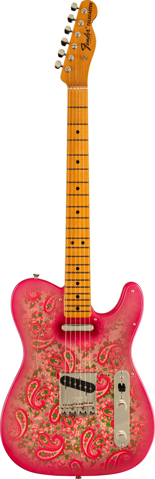 Fender Custom Shop Vintage Custom '68 Telecaster NOS, Pink Paisley MN