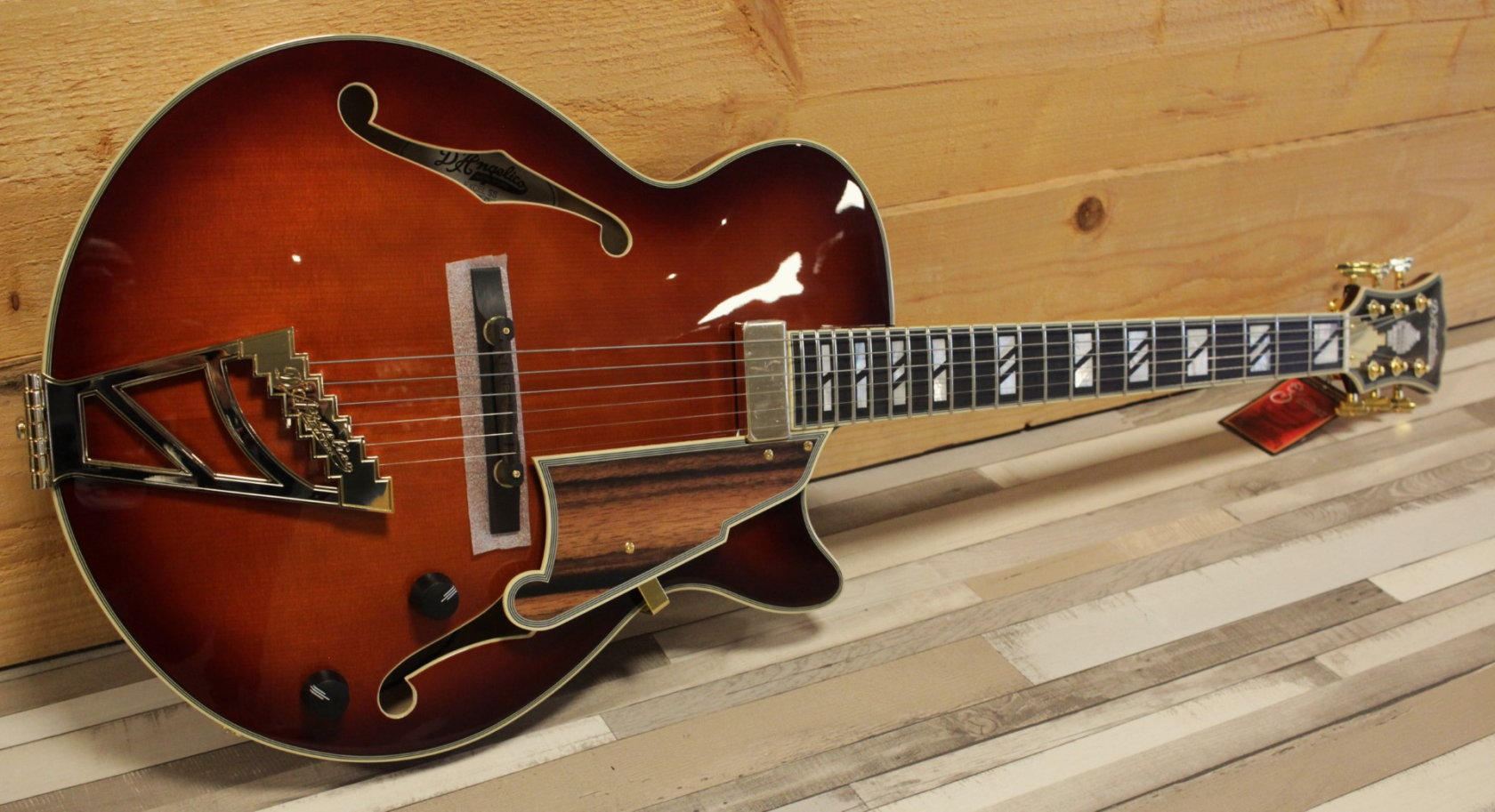 D'angelico Excel SS Soho, Amaretto Burst