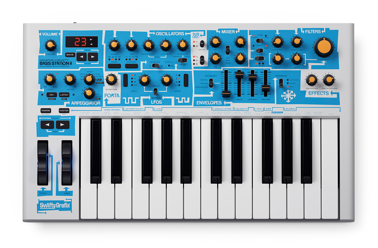 Novation Bass Station II Swifty afbeelding