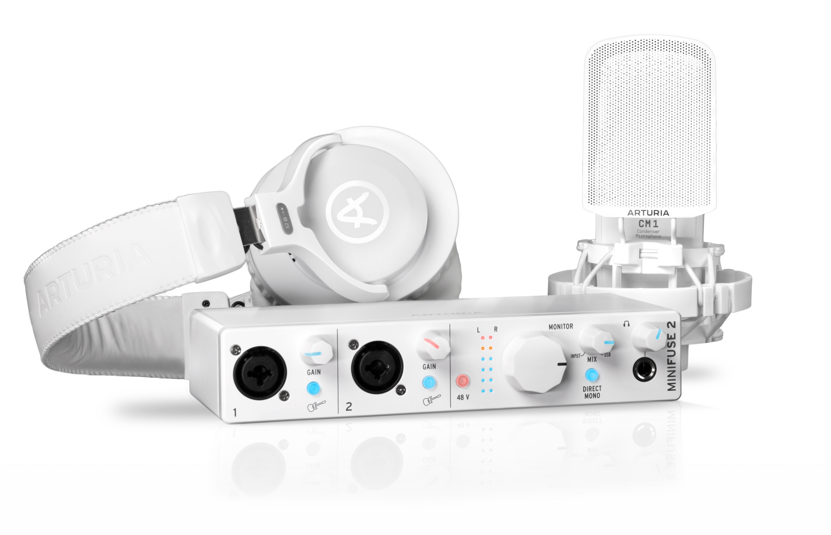 Arturia MiniFuse Recording Pack White