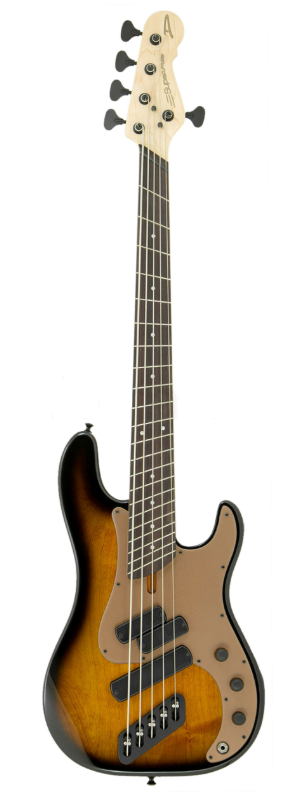 Dingwall SP1 5-String Vintage Burst Gloss afbeelding