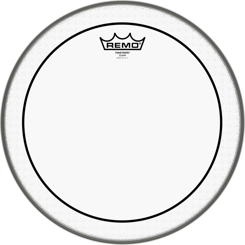 Remo 13" Pinstripe Clear, PS-0313-00