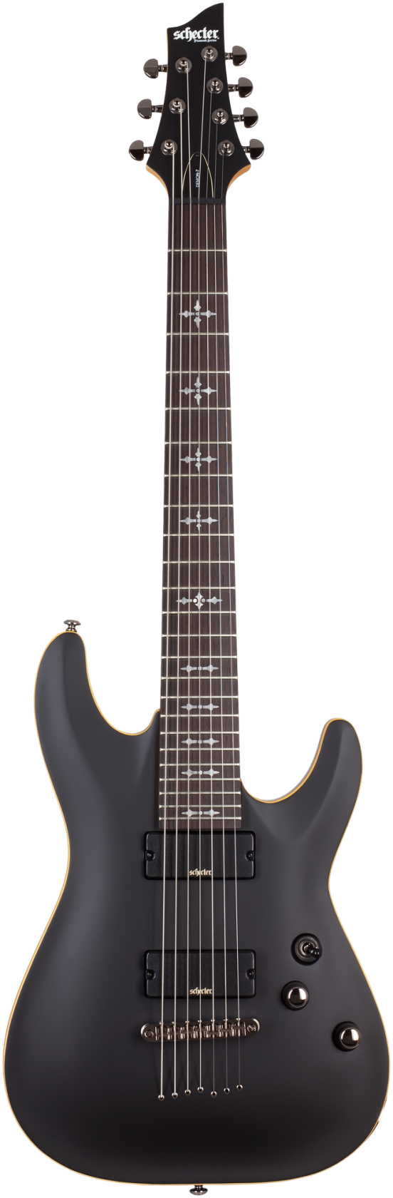 Schecter Demon 7, Satin Black