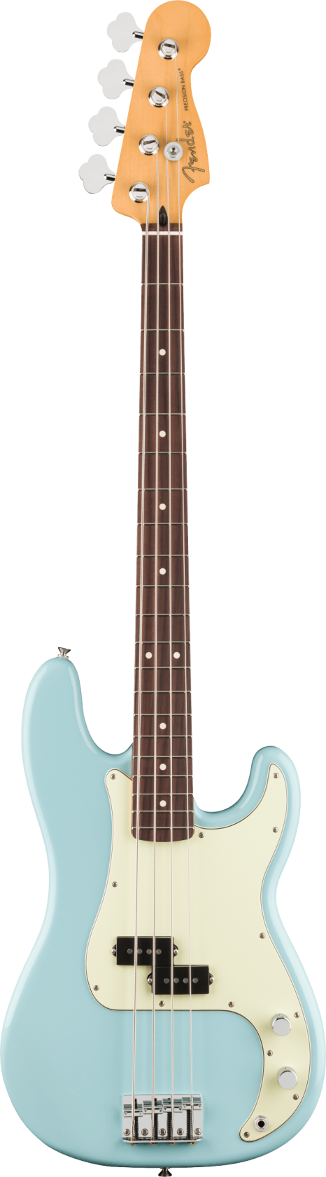 Fender 75th Anniversary Player II Precision Bass, Daphne Blue RW