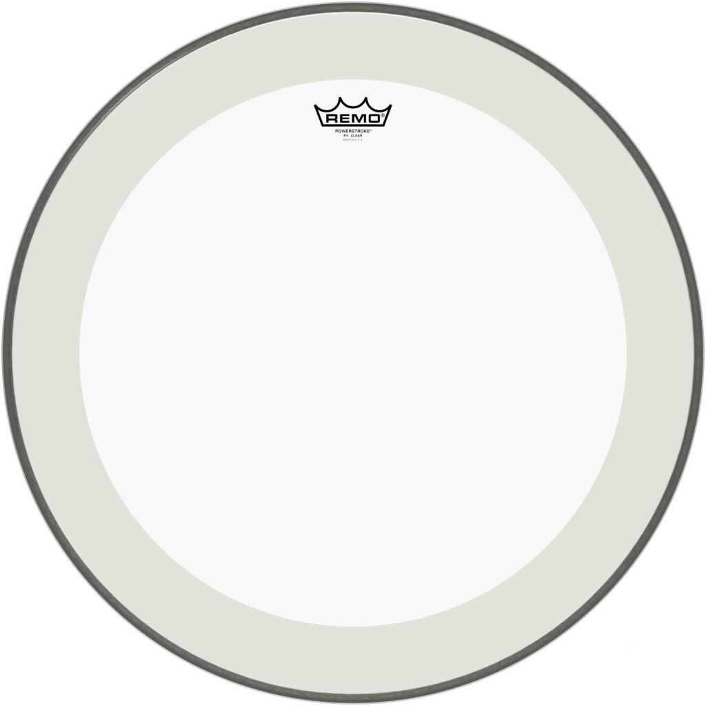 Remo 22" Powerstroke 4 Clear + Dot, P4-1322-C2