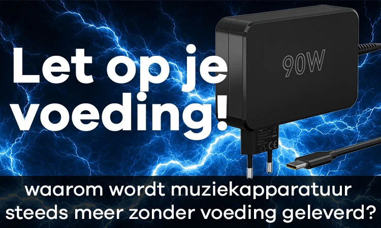 USB-C Power Delivery: waarom steeds meer muziekapparatuur zonder voeding wordt geleverd 