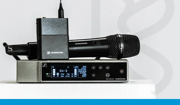 Sennheiser EW-D, de revolutie in draadloze microfoontechniek