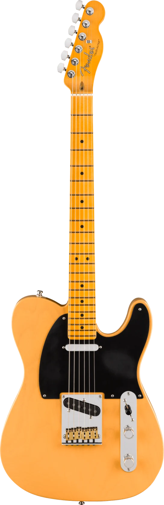 Fender American Ultra Luxe Vintage '50s Telecaster, Butterscotch Blonde MN