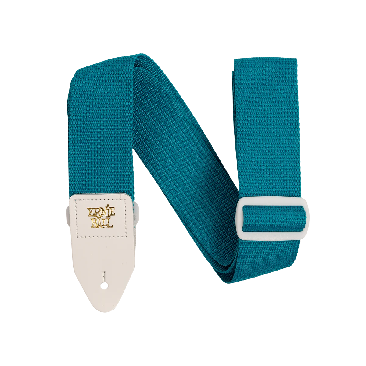 Ernie Ball Polypro Strap 5349 Tealblue & White