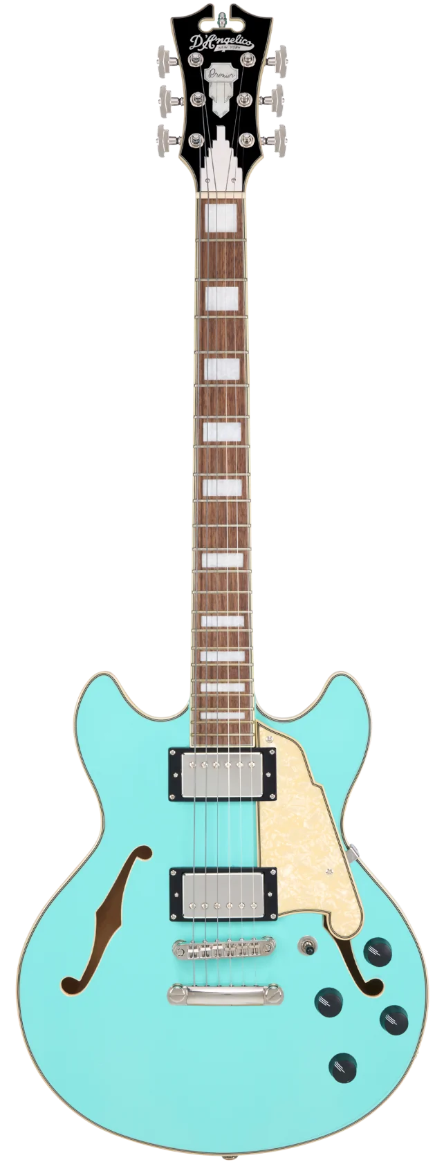 D'angelico Premier Mini DC Surf Green