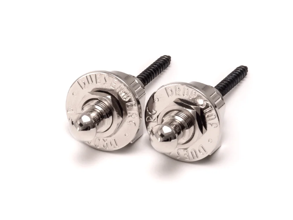 Duesenberg Strap Locks, Drop Stop, Nickel