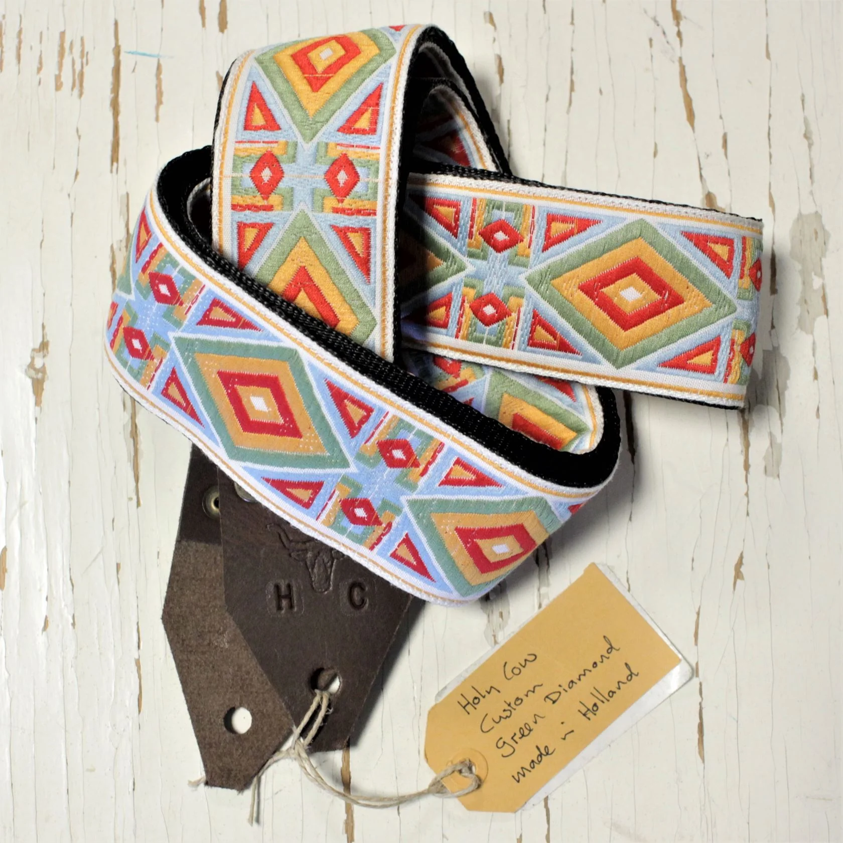 Holy Cow Straps Green Diamond 