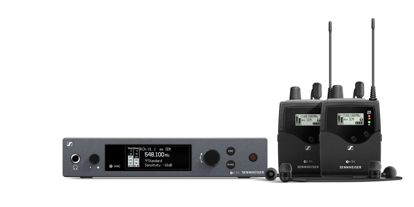 Sennheiser EW IEM G4-TWIN-B