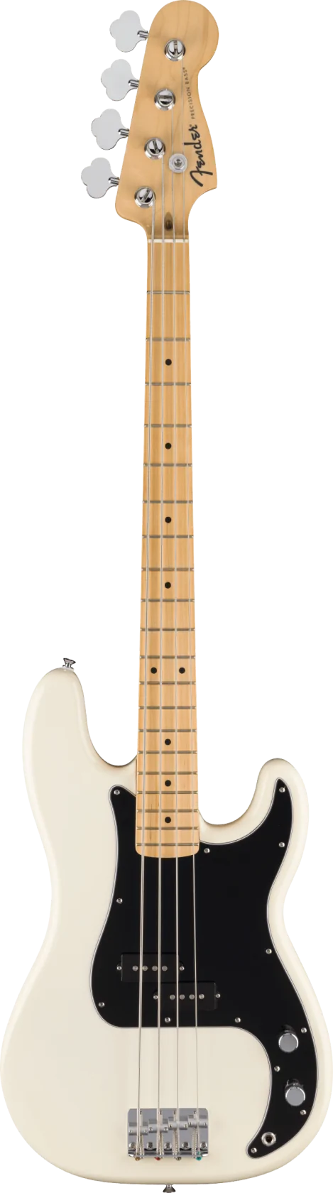 Fender Standard Precision Bass, Olympic White MN