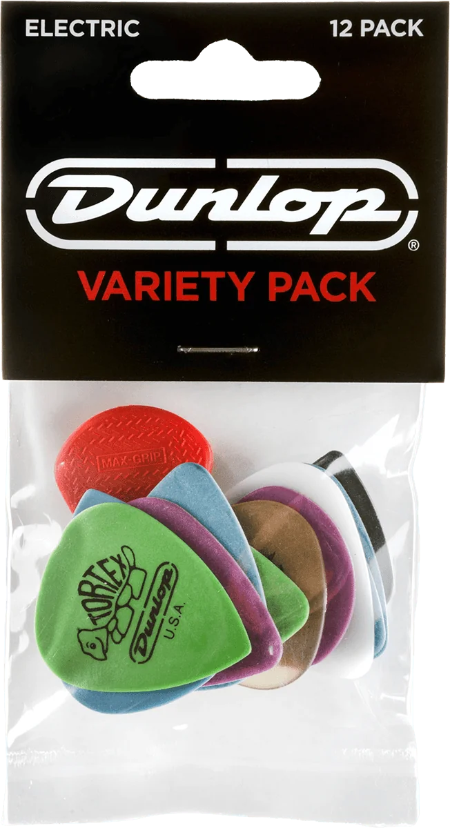Dunlop PVP113 Electric Variety Plectrum 12-Pack