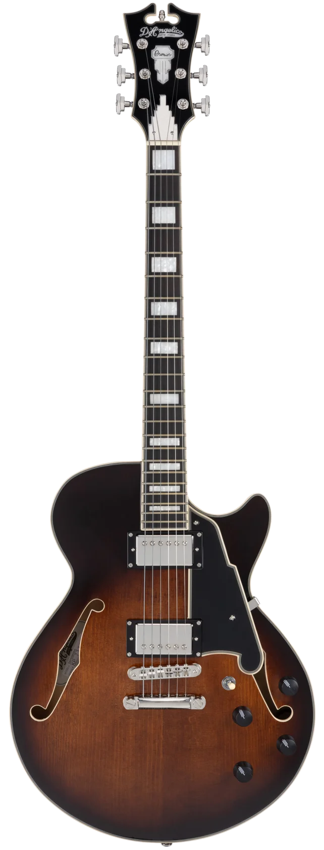 D'angelico Premier SS Brown Burst