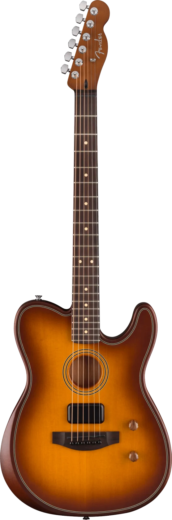 Fender Acoustasonic Standard Telecaster, Honey Burst RW