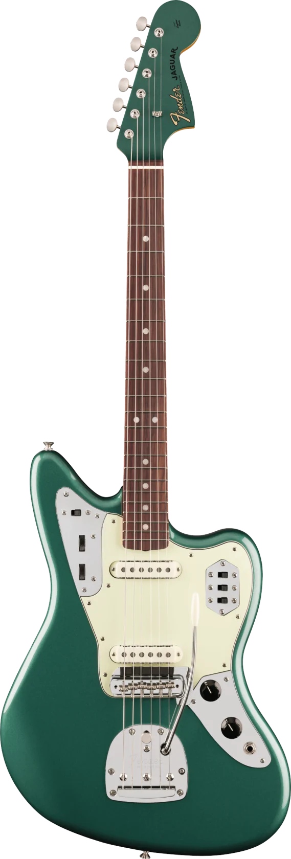 Fender Vintera III Mid '60s Jaguar, Sherwood Green Metallic RW