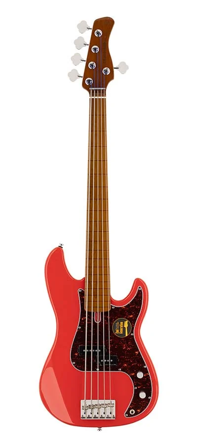 Sire Marcus Miller P5 Fretless 2nd Gen Alder 5 Dakota Red