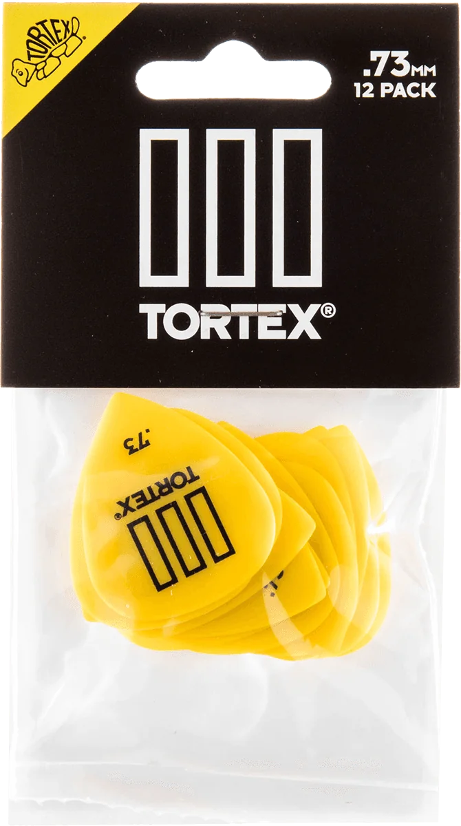 Dunlop 462P73 Tortex III Plectrum 0.73mm 12-Pack
