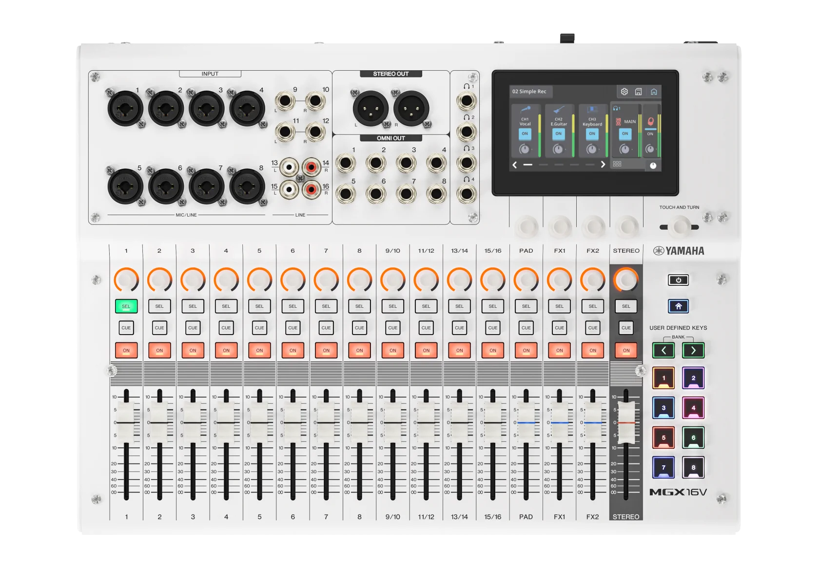 Yamaha MGX16V W